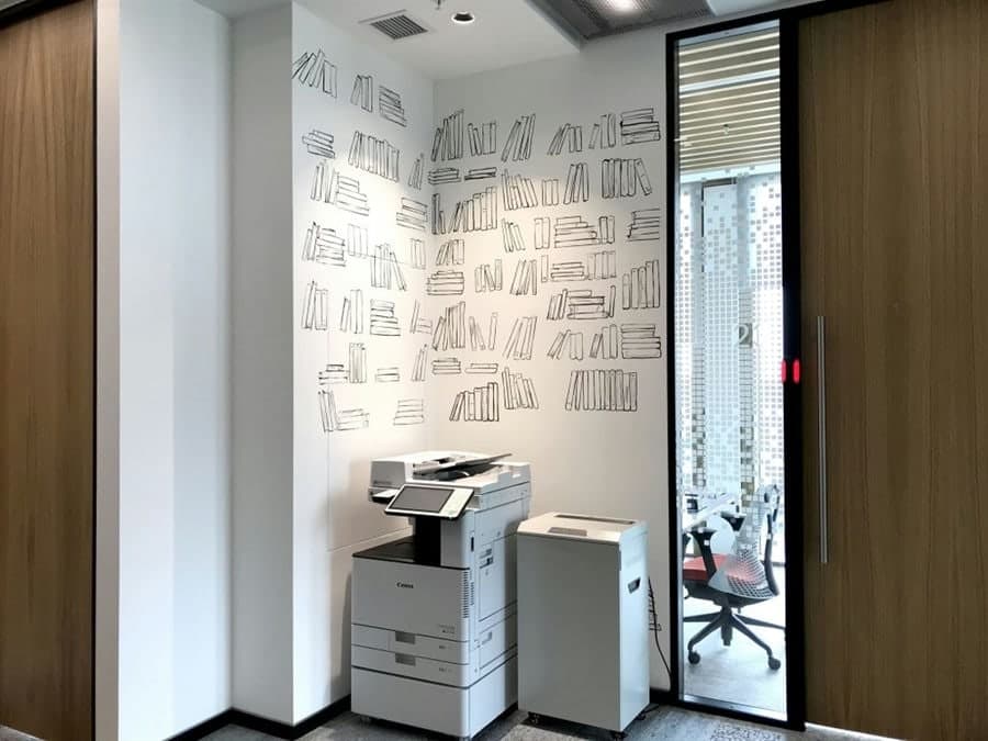 Необычные принтерные зоны