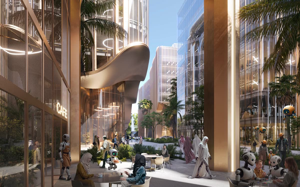 Обзор Проекта District 11: Рабочий Курорт, Спроектированный ИИ