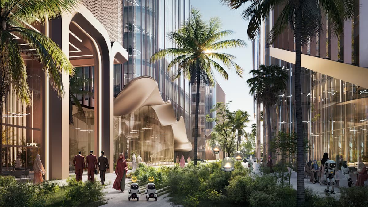 Обзор Проекта District 11: Рабочий Курорт, Спроектированный ИИ
