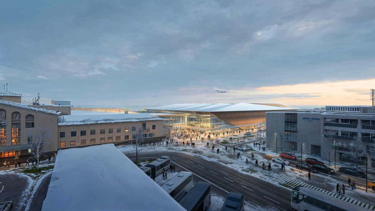Новая визитная карточка Литвы. Архитектура и инженерия терминала от Zaha Hadid Architects — Фото 1