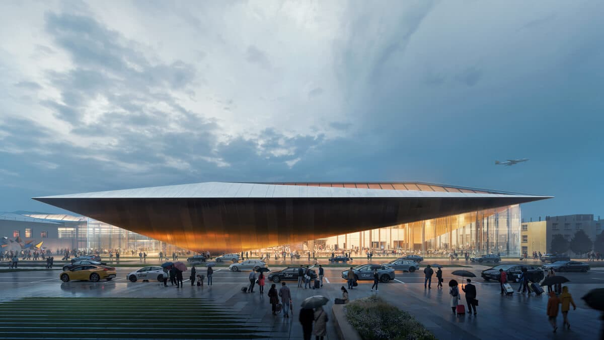 Новая визитная карточка Литвы. Архитектура и инженерия терминала от Zaha Hadid Architects
