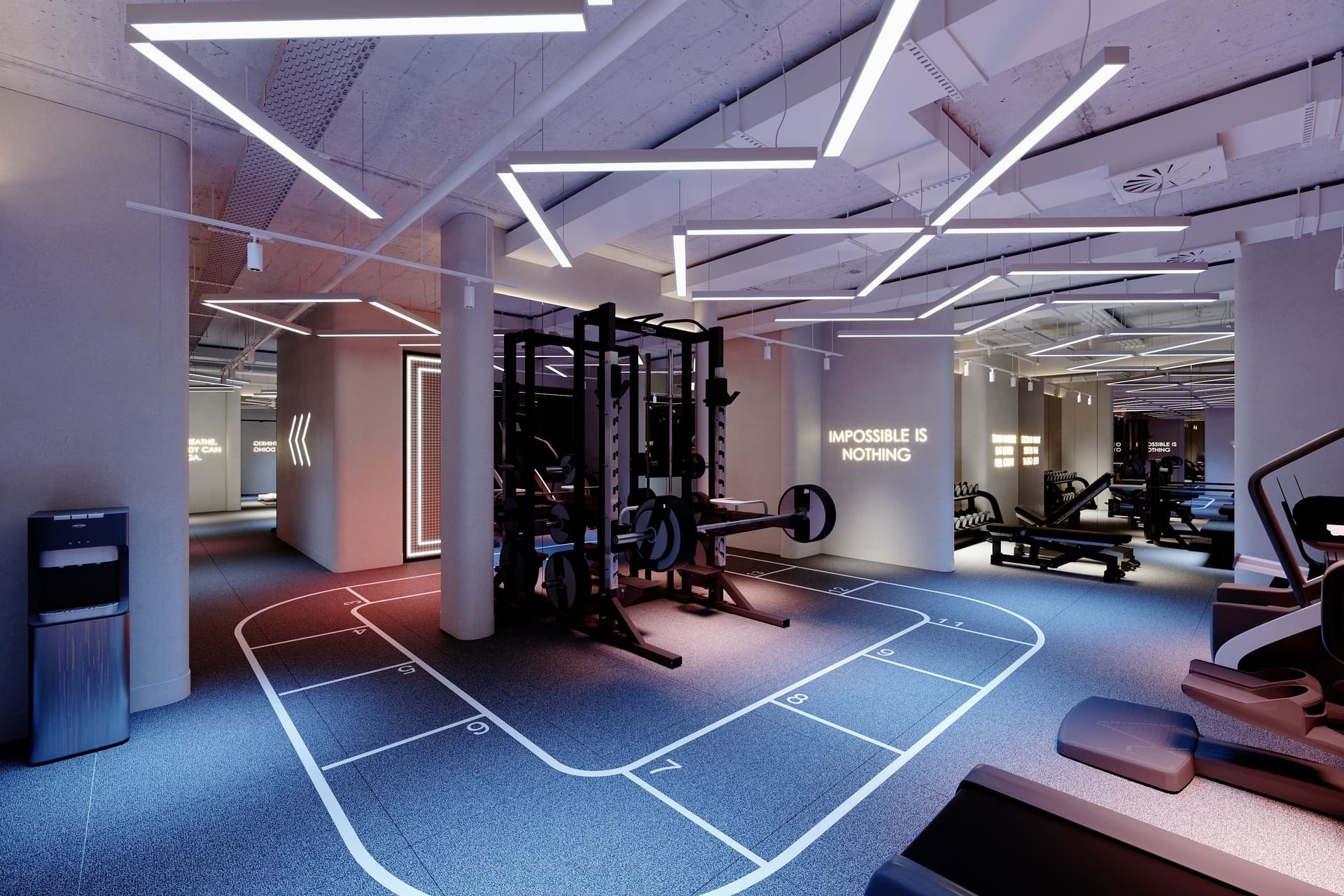 Fitness room
