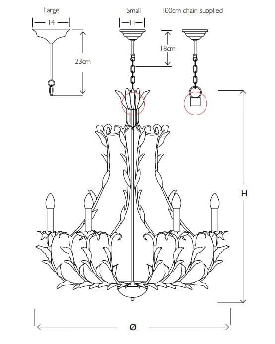 Abrissi
BELFORT
Chandelier — 4