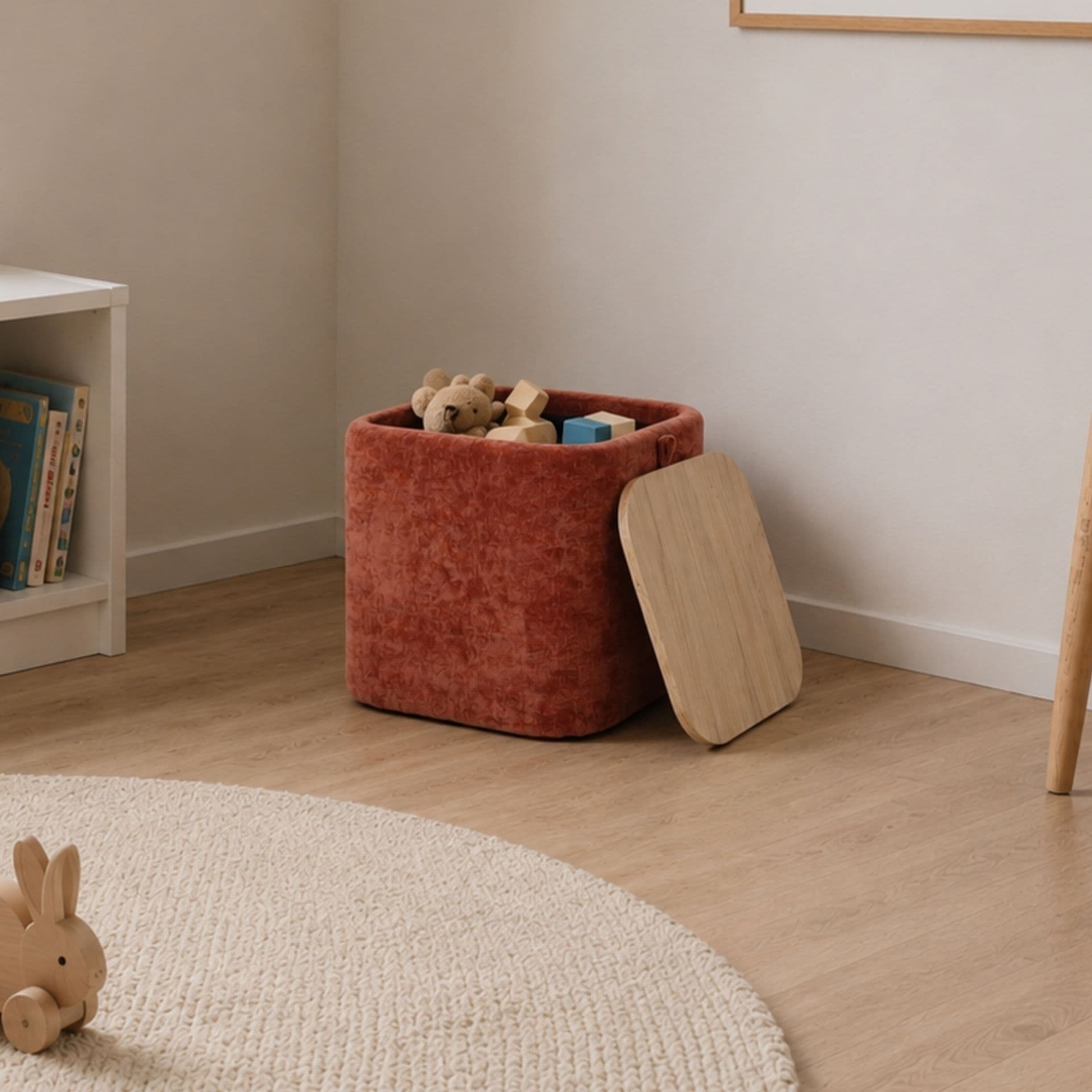 Ademi
BALI
Storage fabric pouf — 19
