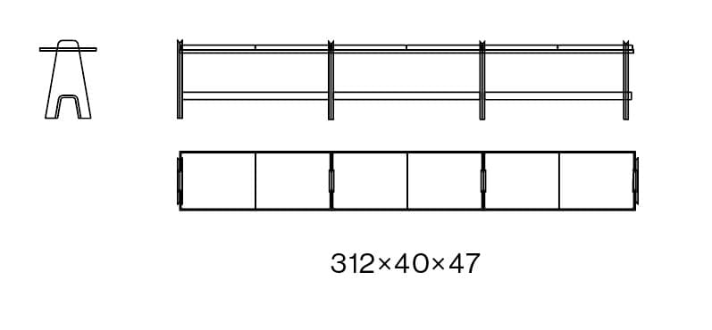 CAVALLETTO - Скамья — 4