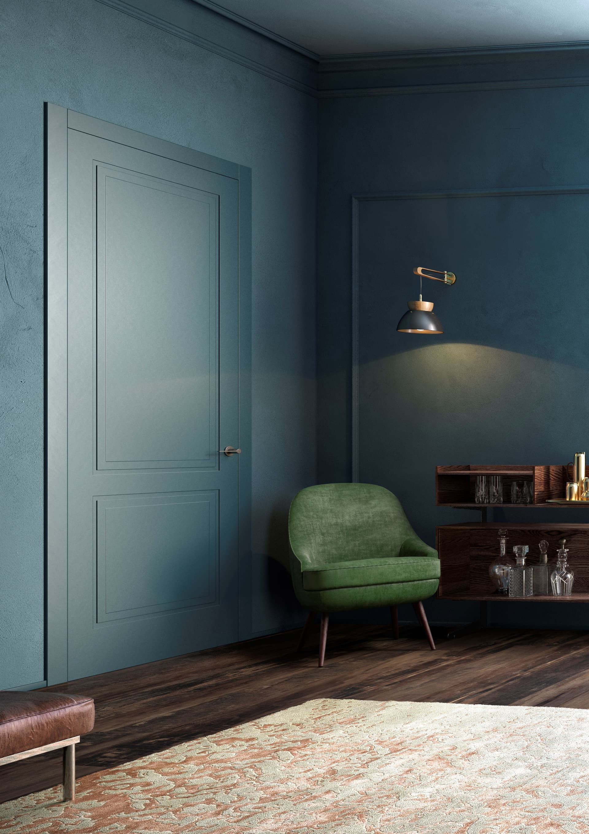 ALBED
AND
Hinged wooden door — 2
