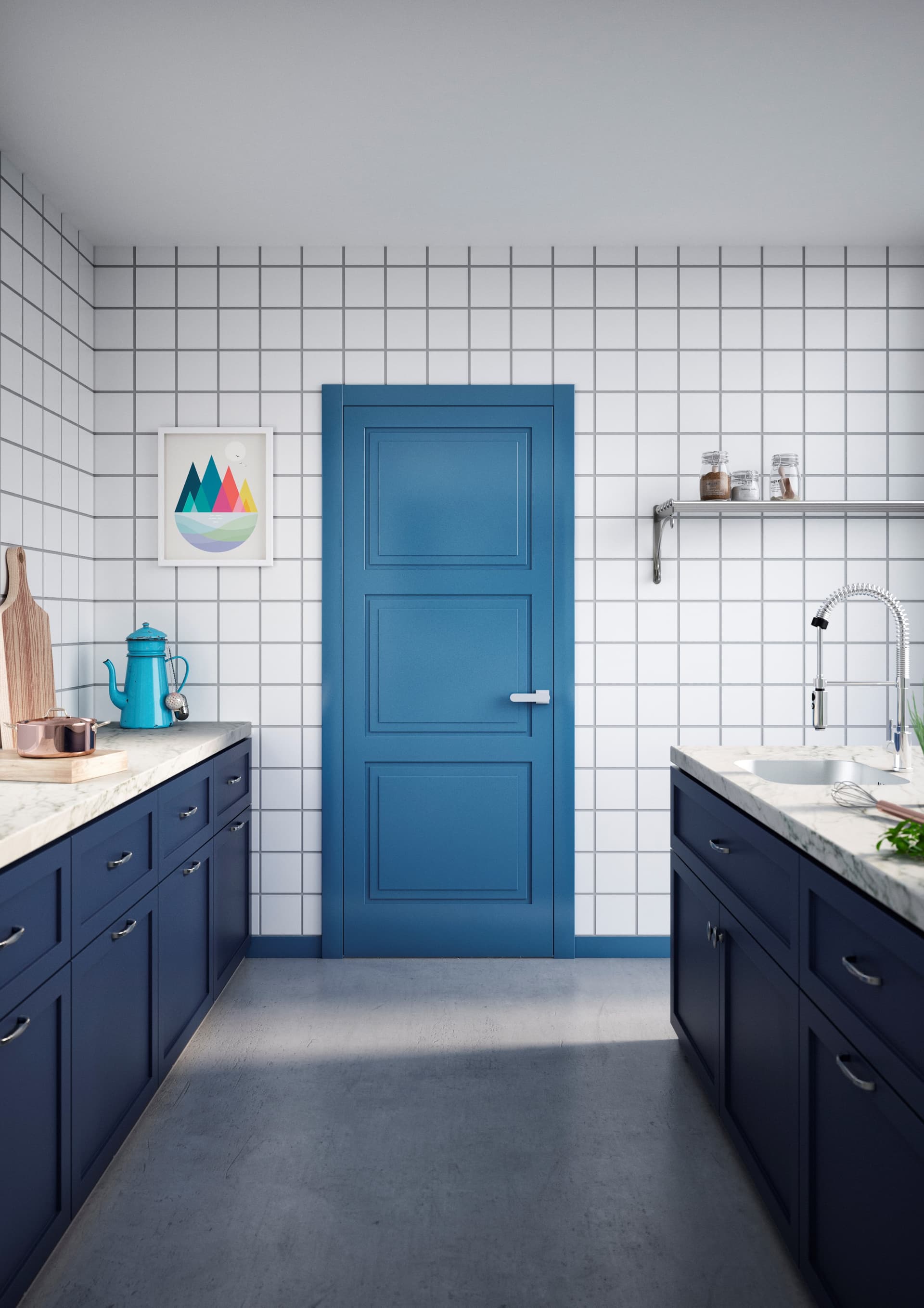 ALBED
AND
Hinged wooden door — 3