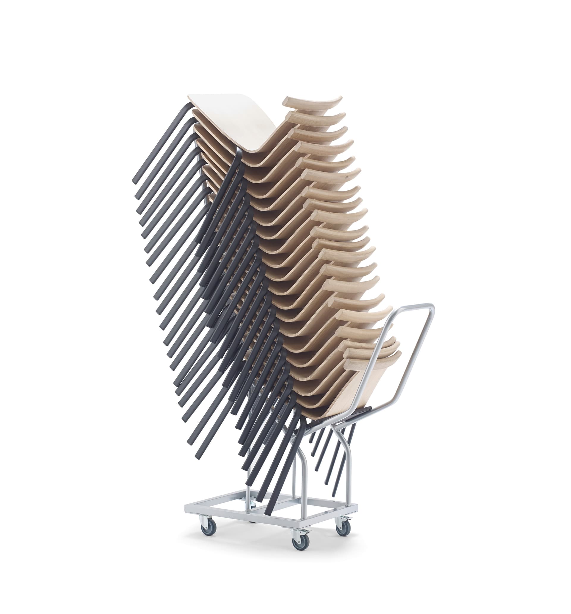 Alki
ATAL
Stackable wooden chair — 10