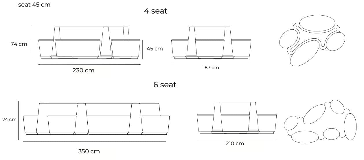 Altek
DNA
Modular fabric sofa — 12
