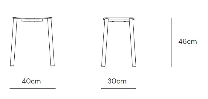 Annud
MINIM
High plywood stool — 11