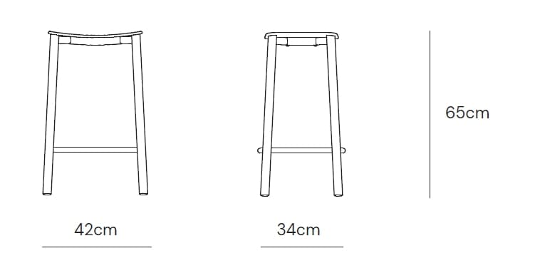 Annud
MINIM
High plywood stool — 12