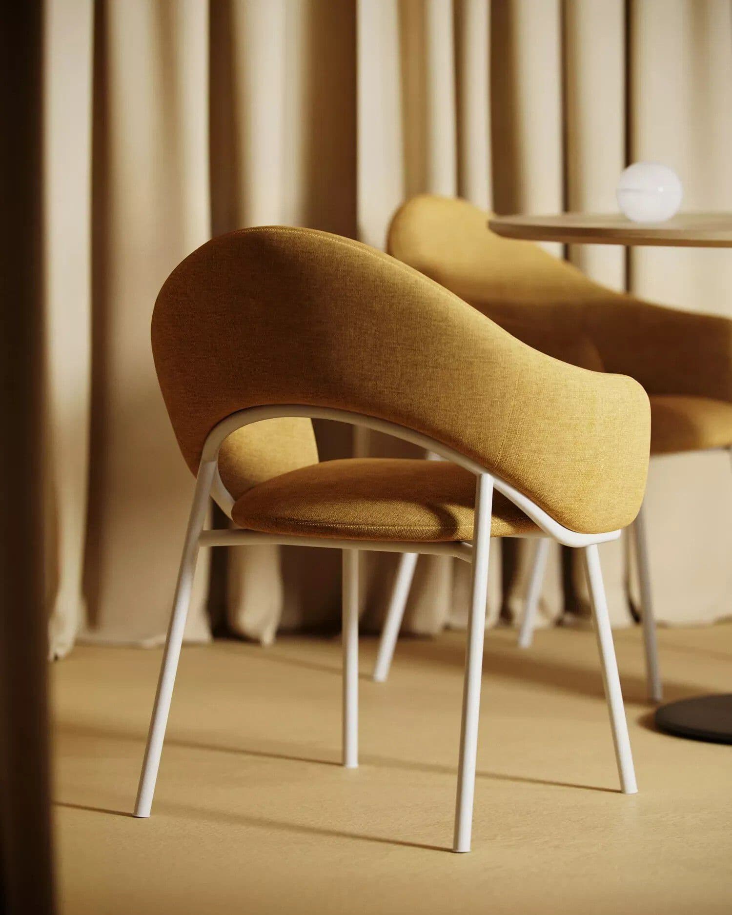 Artu
GIN
Open back fabric chair — 2