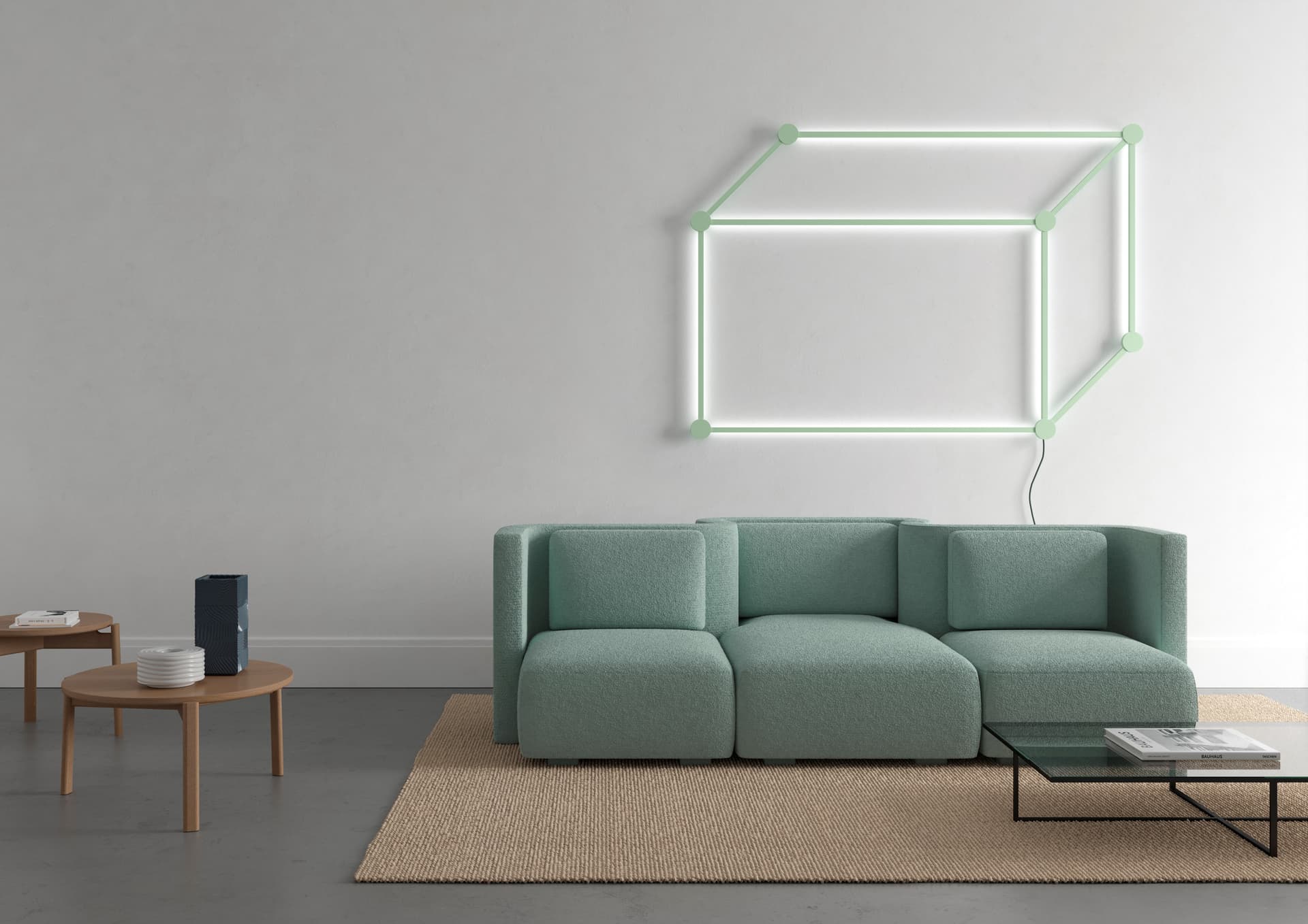 AXOLIGHT
POSES
Modular wall lamp — 3
