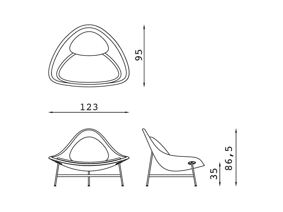 BALERI ITALIA
BERMUDA
Armchair — 14