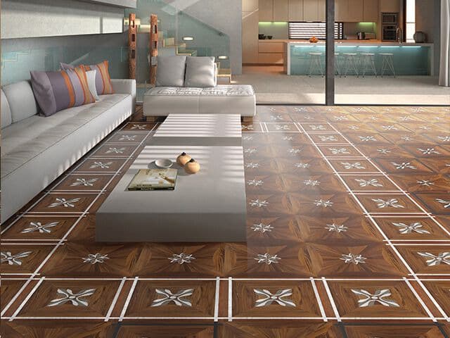 Berti
LOTUS
Inlaid teak parquet — 2