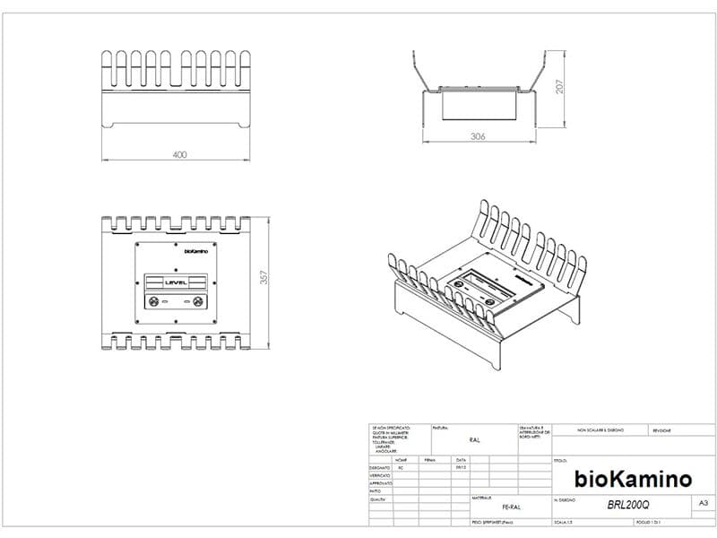 BioKamino
BRL
Bioethanol burner