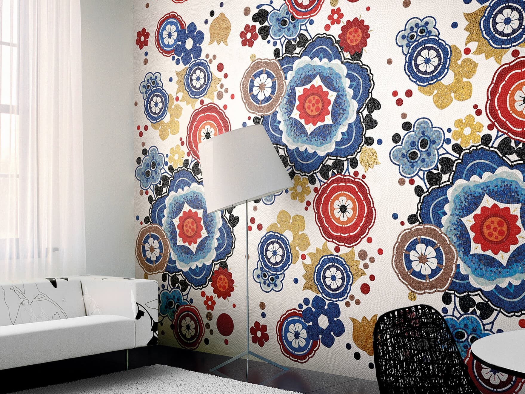 Bisazza
BLOEM ROSSO
Glass mosaic — 1