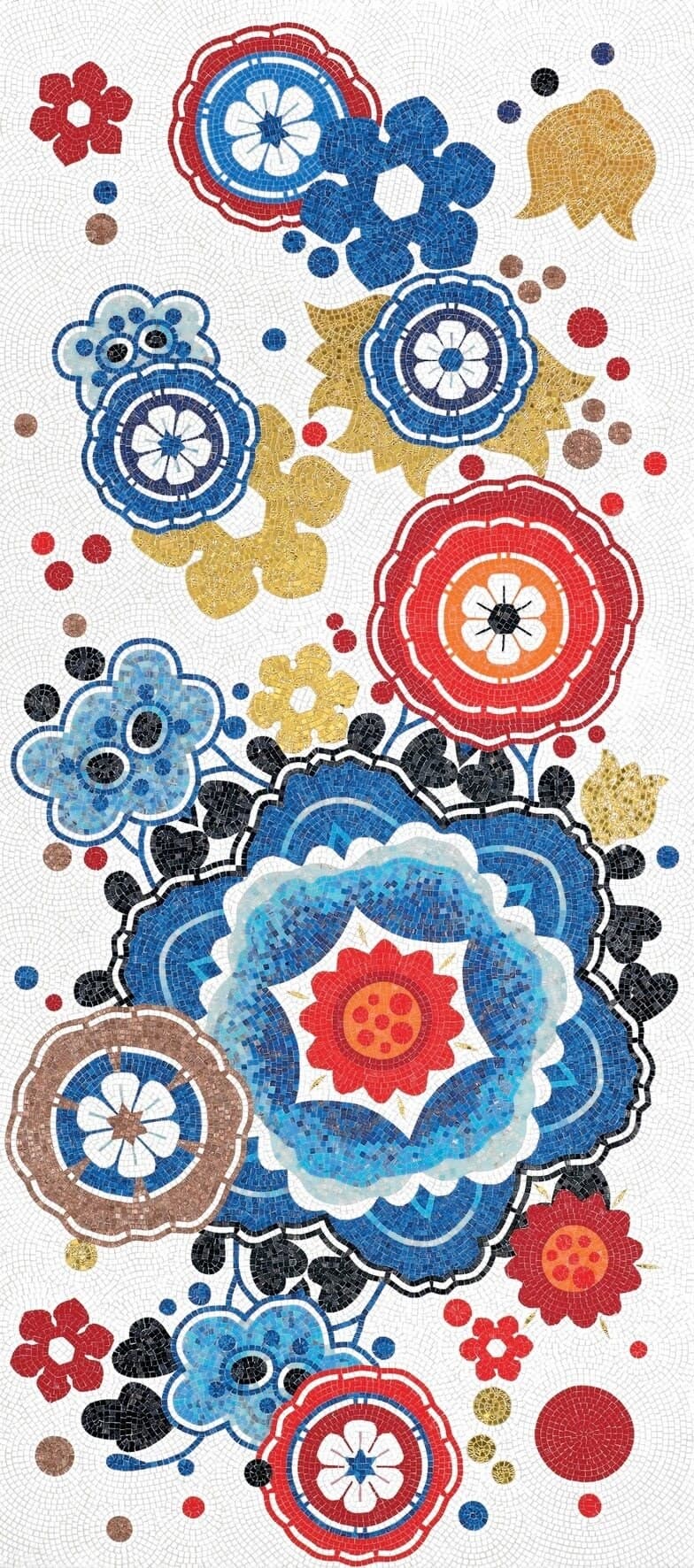Bisazza
BLOEM ROSSO
Glass mosaic — 2