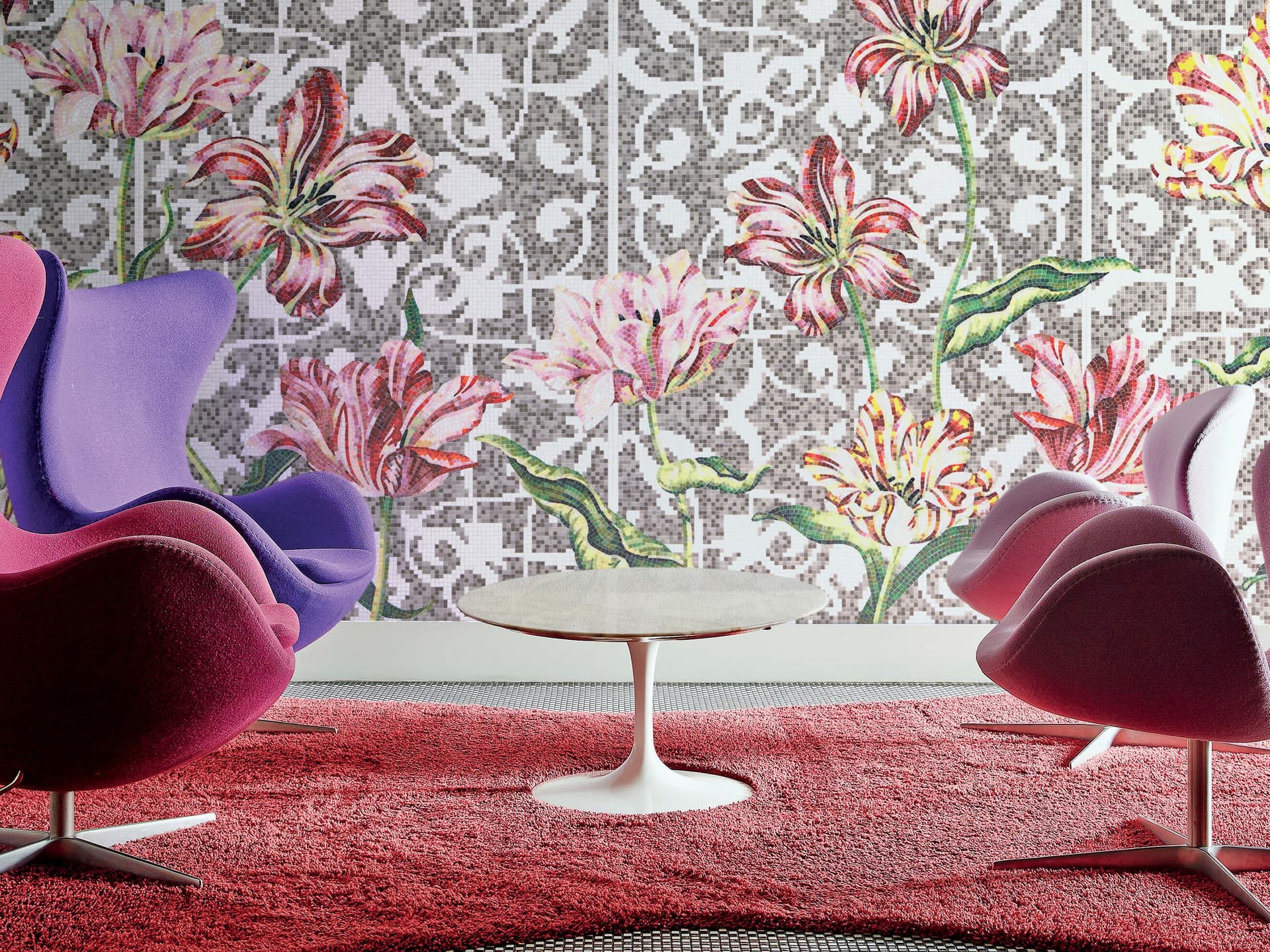 Bisazza
TULIPS GREY
Glass mosaic — 1