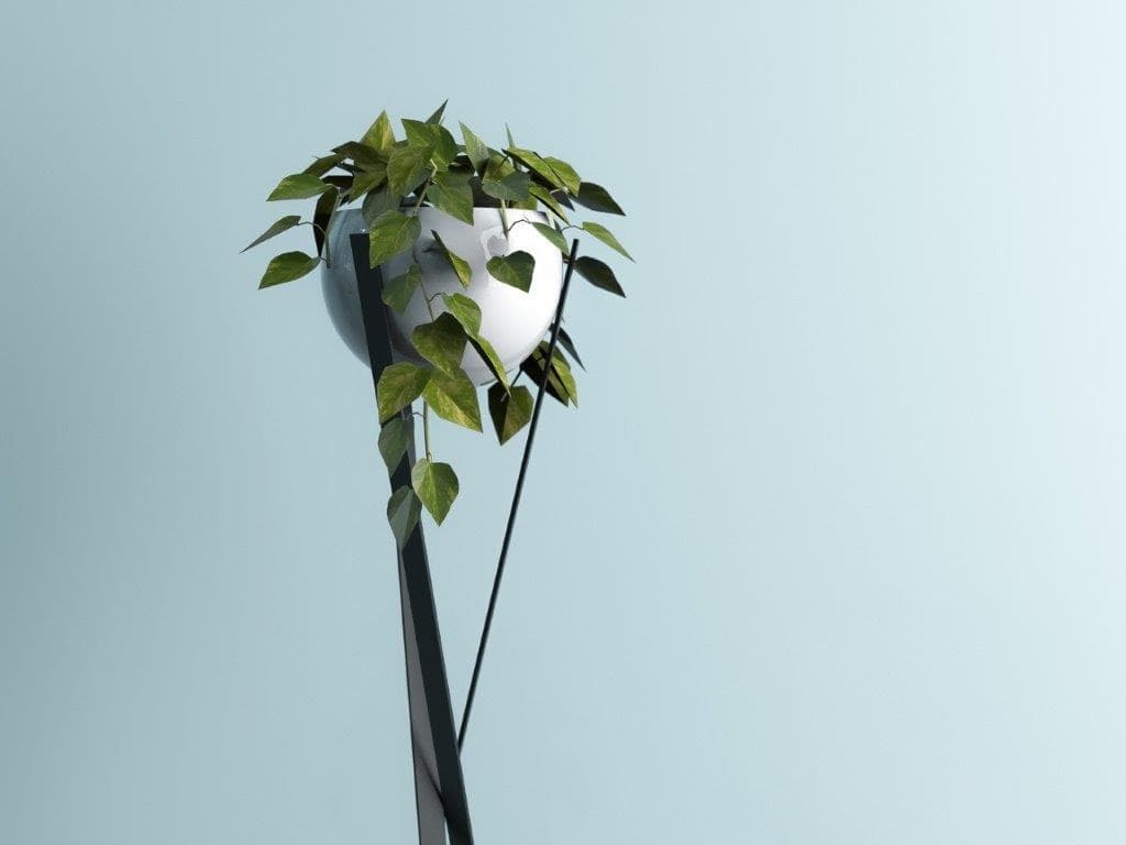 BLOSS PROTEA - Металлический горшок для растений — 4