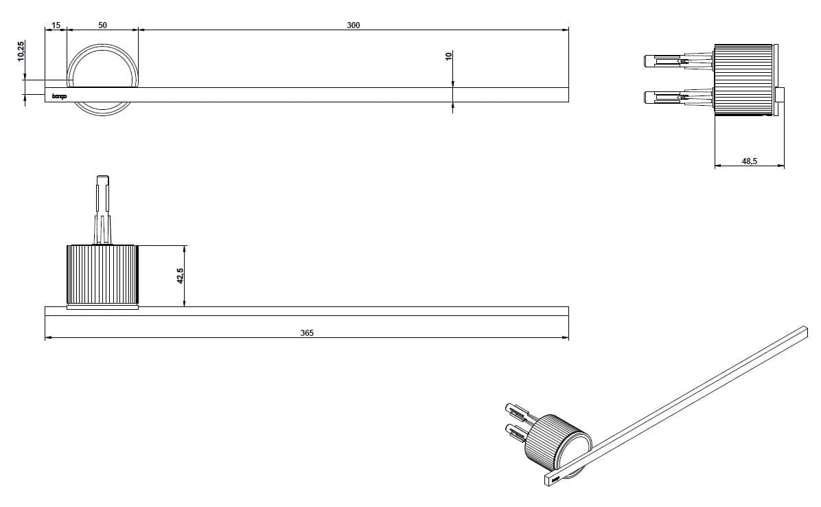 Bongio
ETNIS
Towel rail