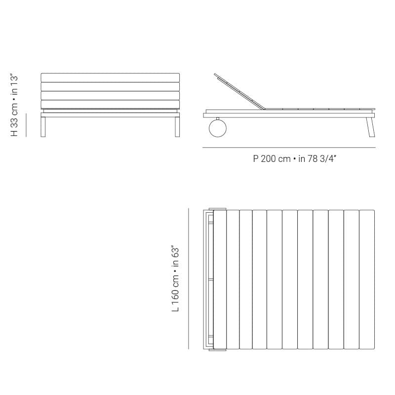 Braid
TECLA
Recliner garden bed — 4