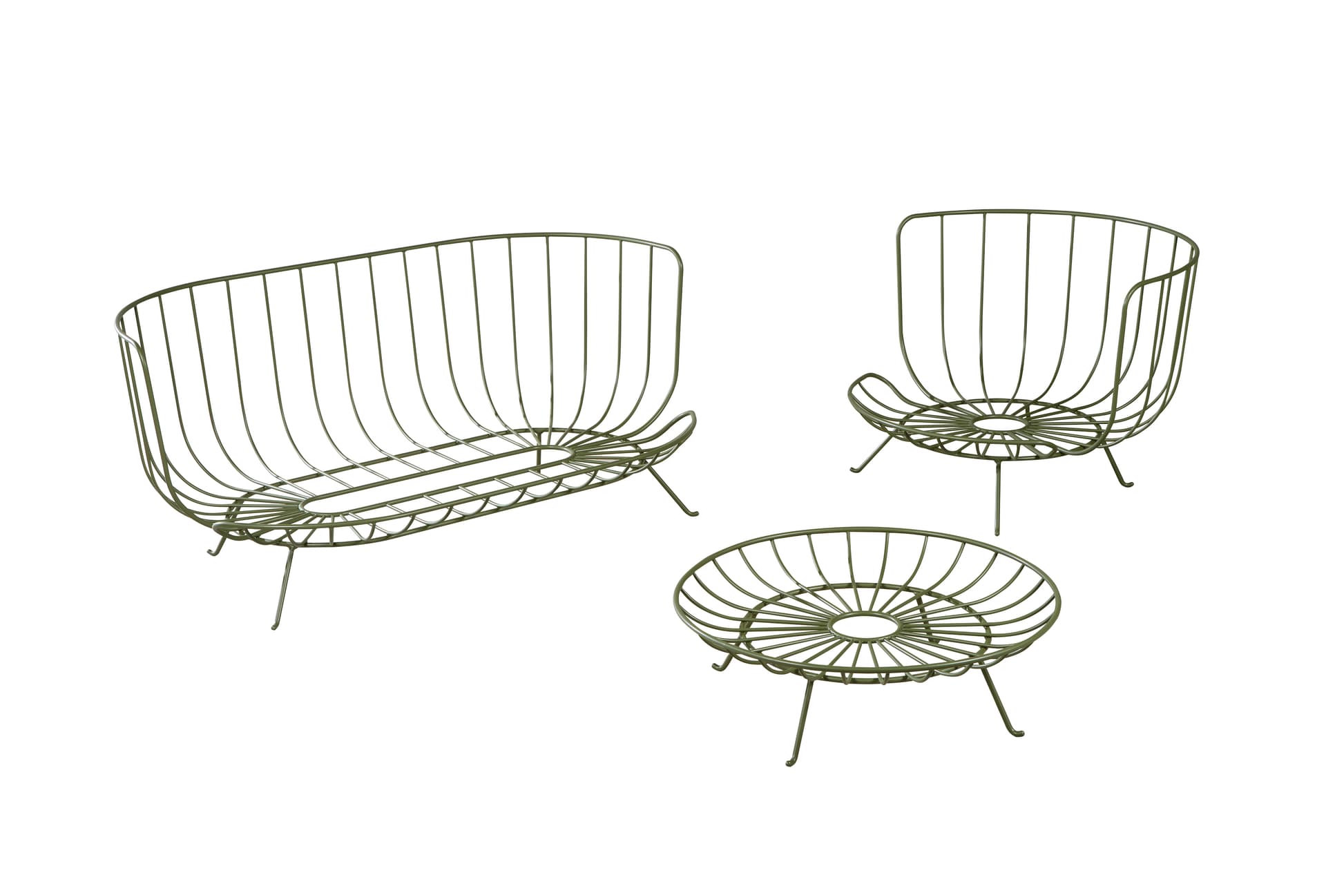 Calma
LOU
Steel low lounge chair — 5