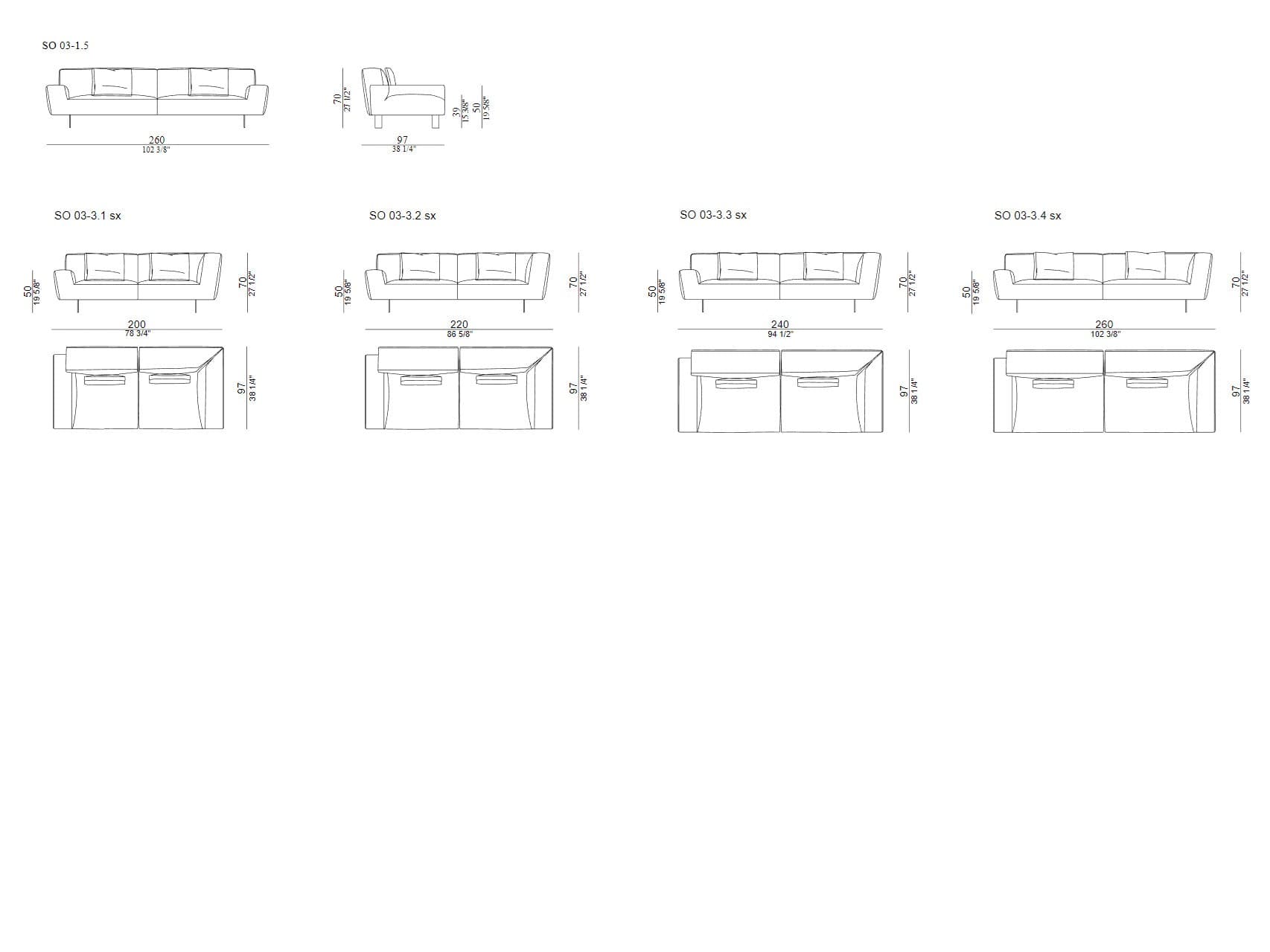 Casa
LATISANA
Fabric sofa — 5