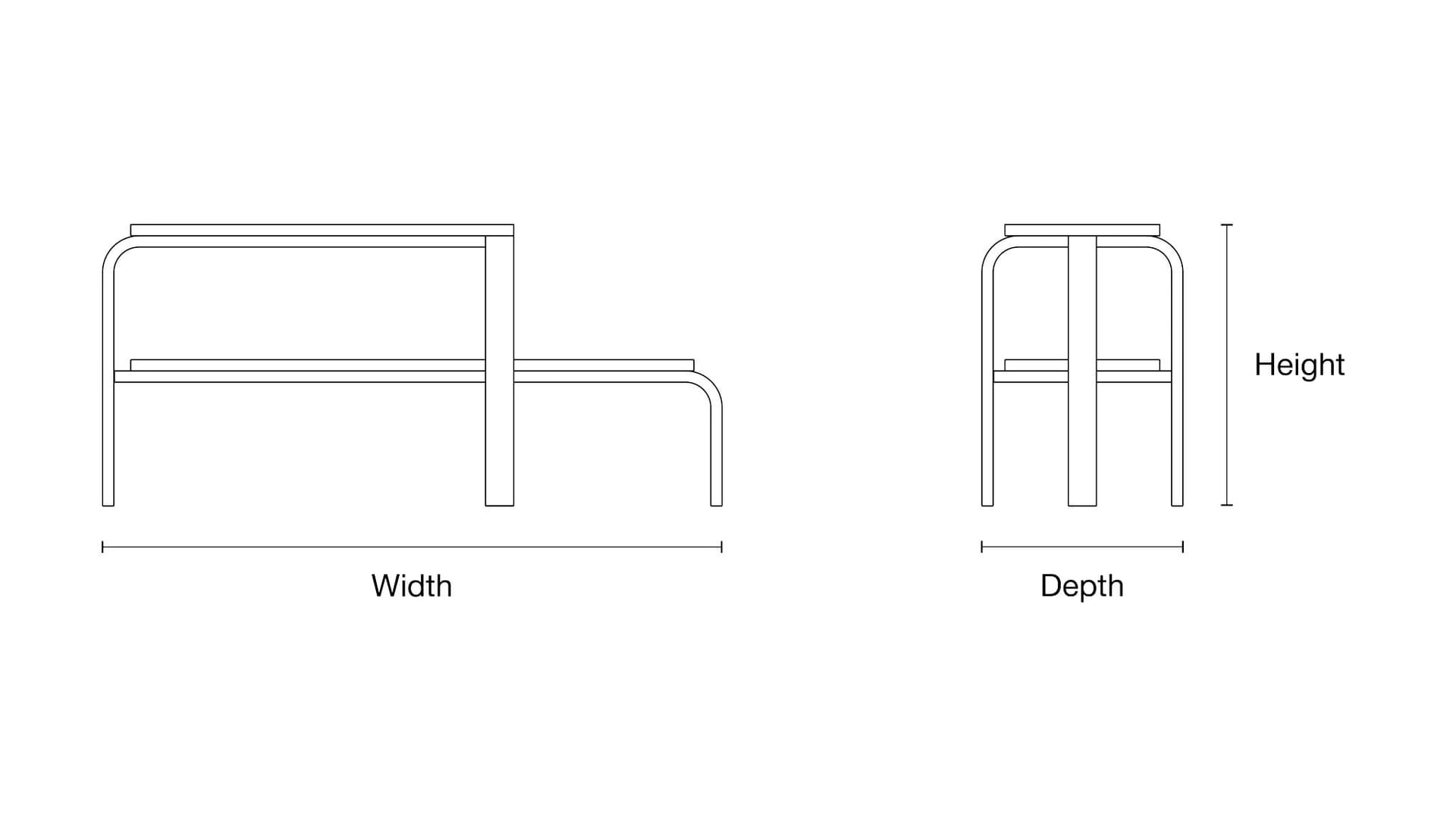 Case
ALTURA
Coffee table / bench — 9