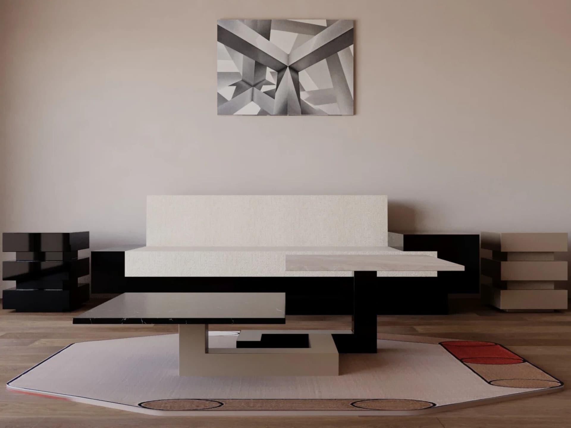 CREANDE
DE STIJL
3 seater sofa — 1