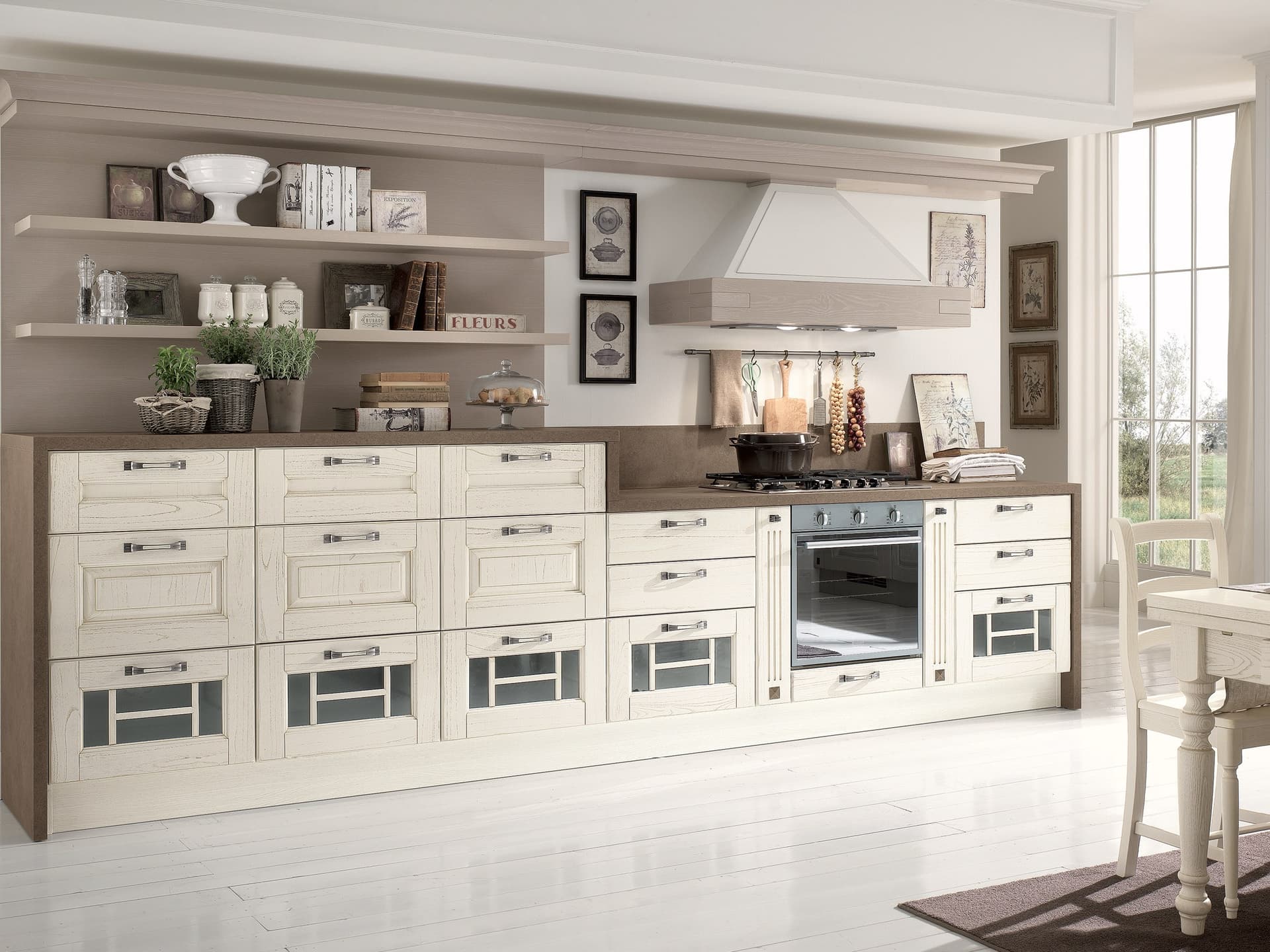 Cucine Lube
LAURA
Wooden kitchen — 1