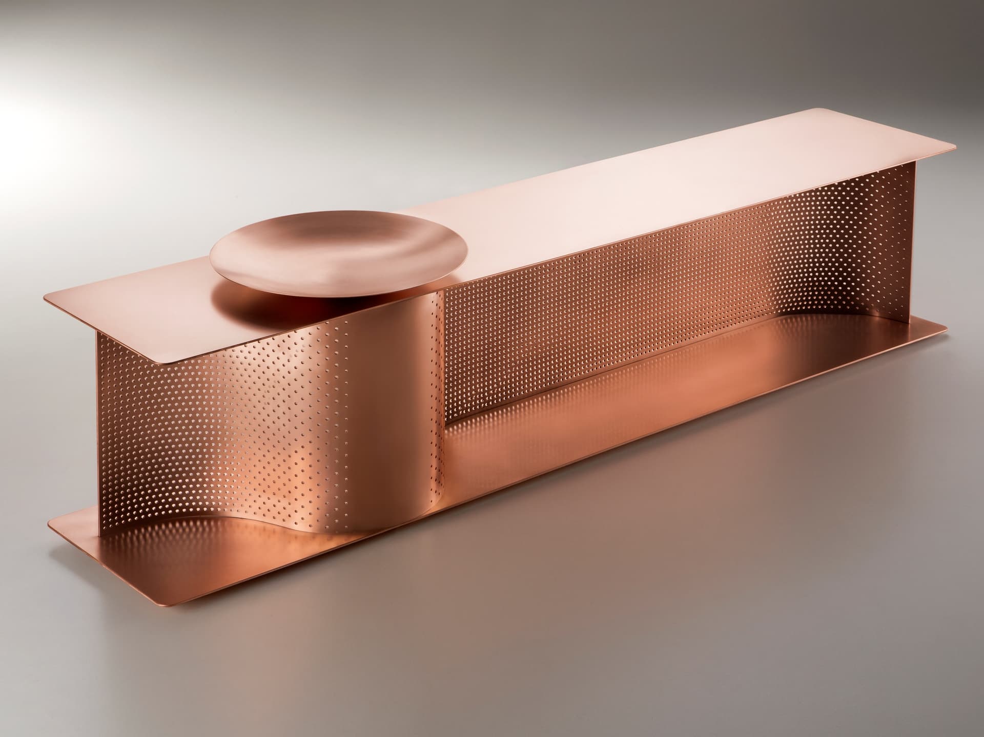 DE CASTELLI
WAVE
Copper bench — 1
