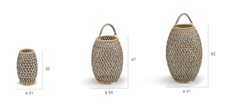 DEDON
DALA
Lantern — 15