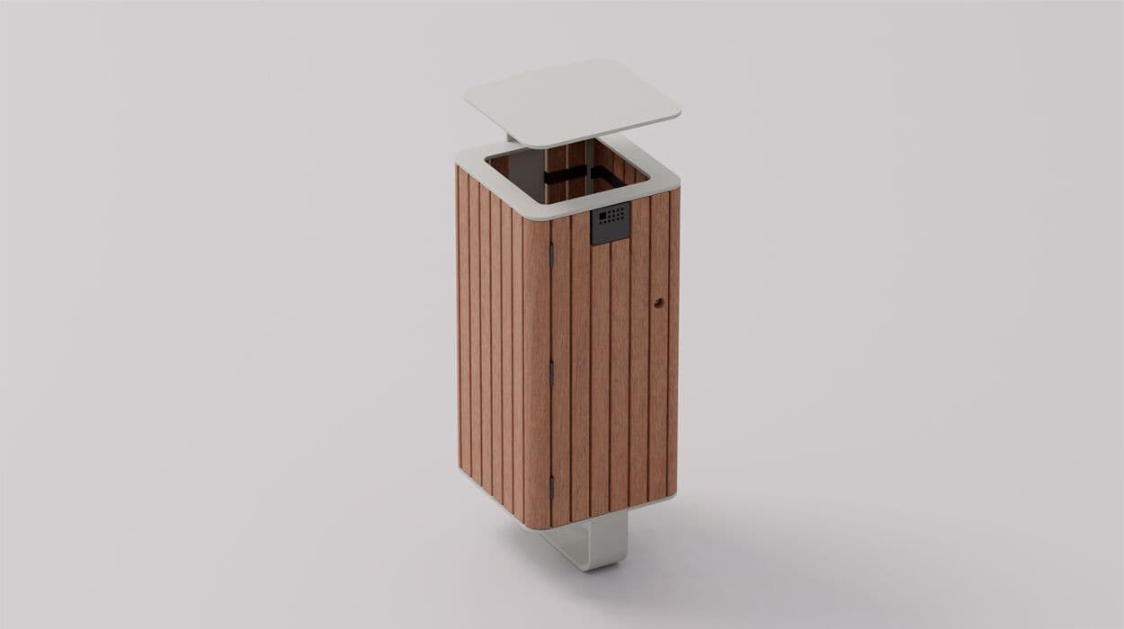 DIMCAR
IO
Wooden litter bin — 2