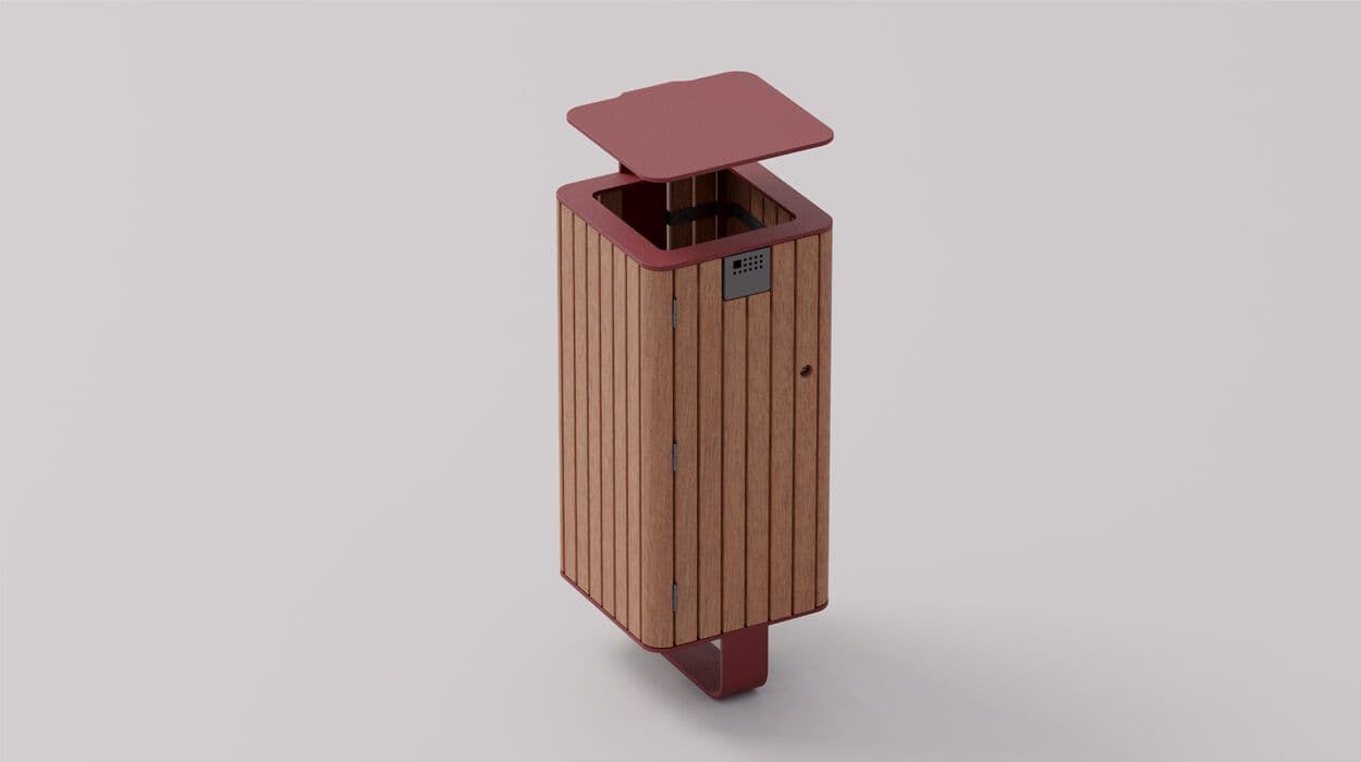 DIMCAR
IO
Wooden litter bin — 3