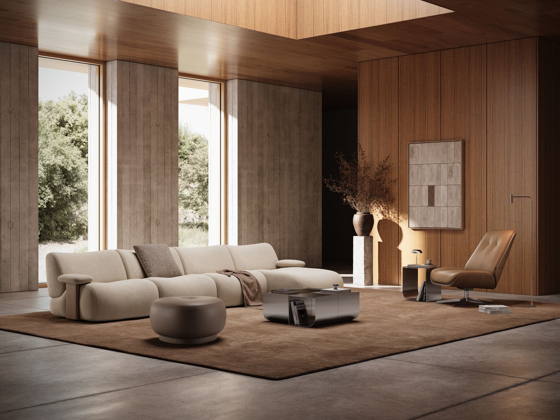Domkapa
JULES
Leather pouf — 15