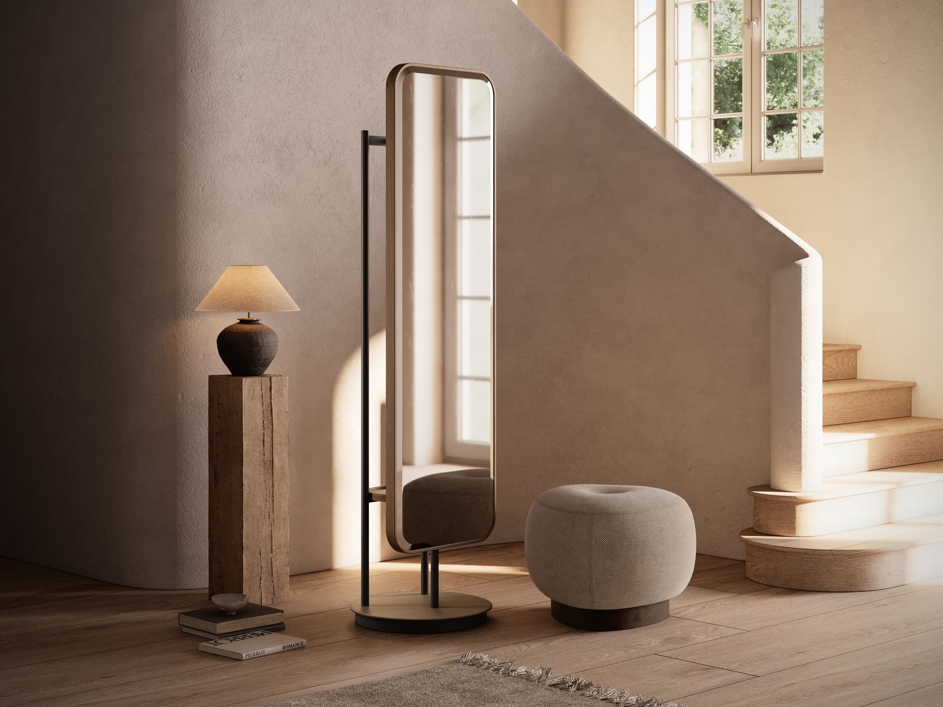 Domkapa
JULES
Leather pouf — 22