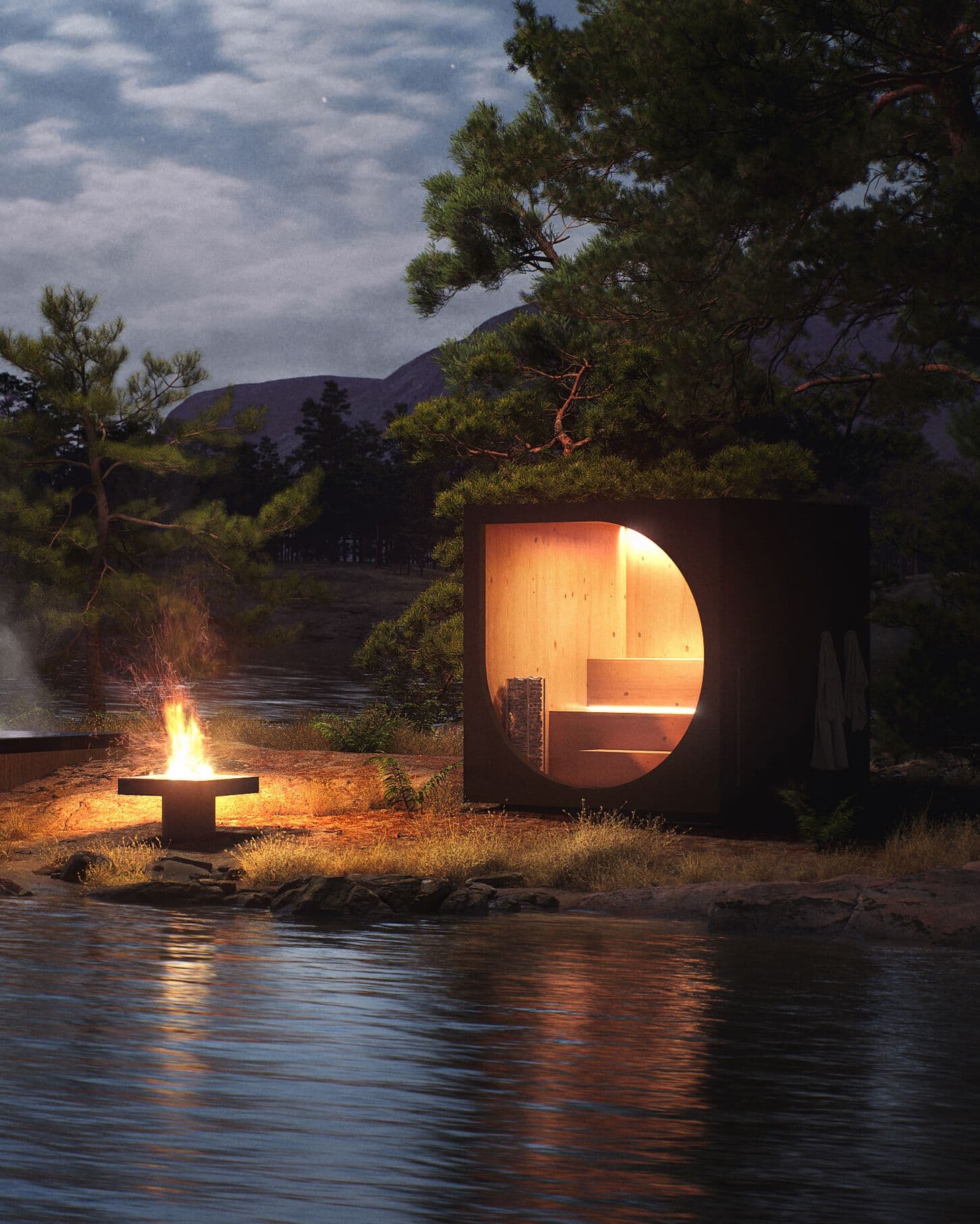 Drop
DROP SAUNA
Outdoor sauna