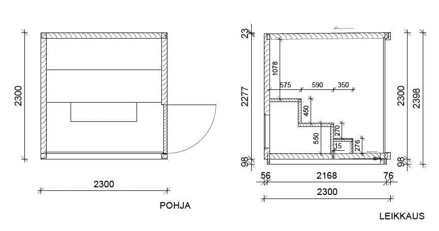 Drop
DROP SAUNA
Outdoor sauna — 8