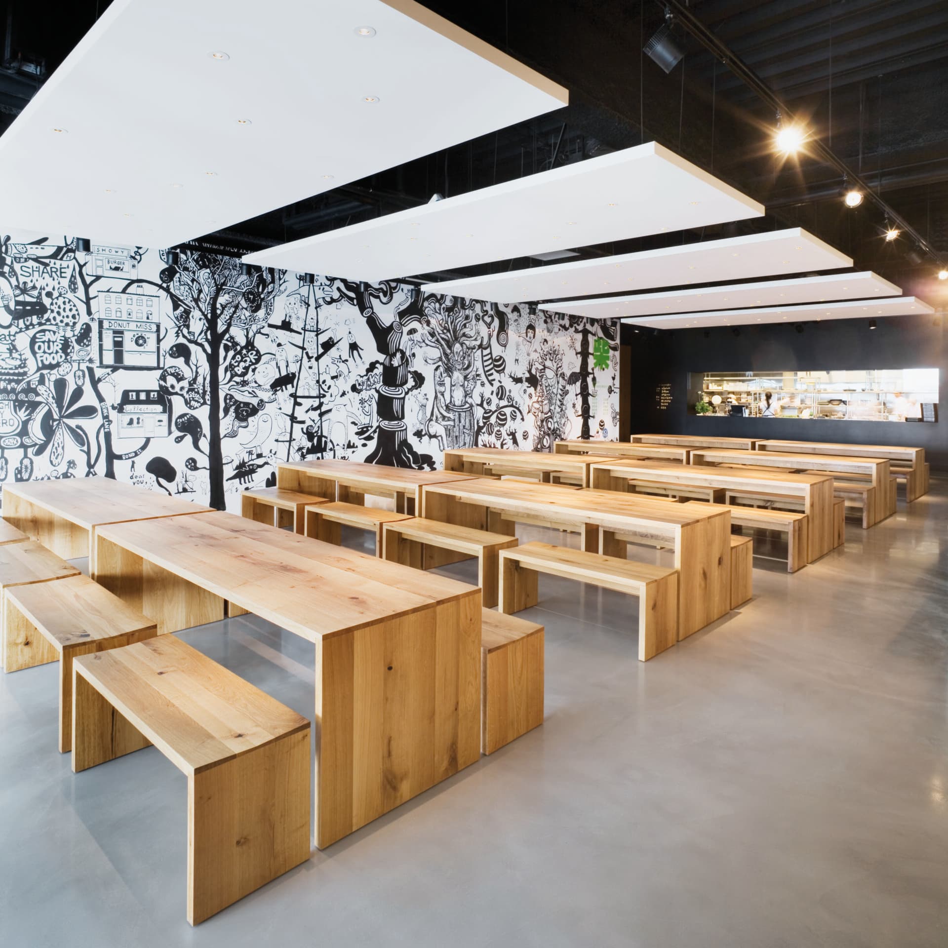 E15
CALLE
Solid wood bench — 7