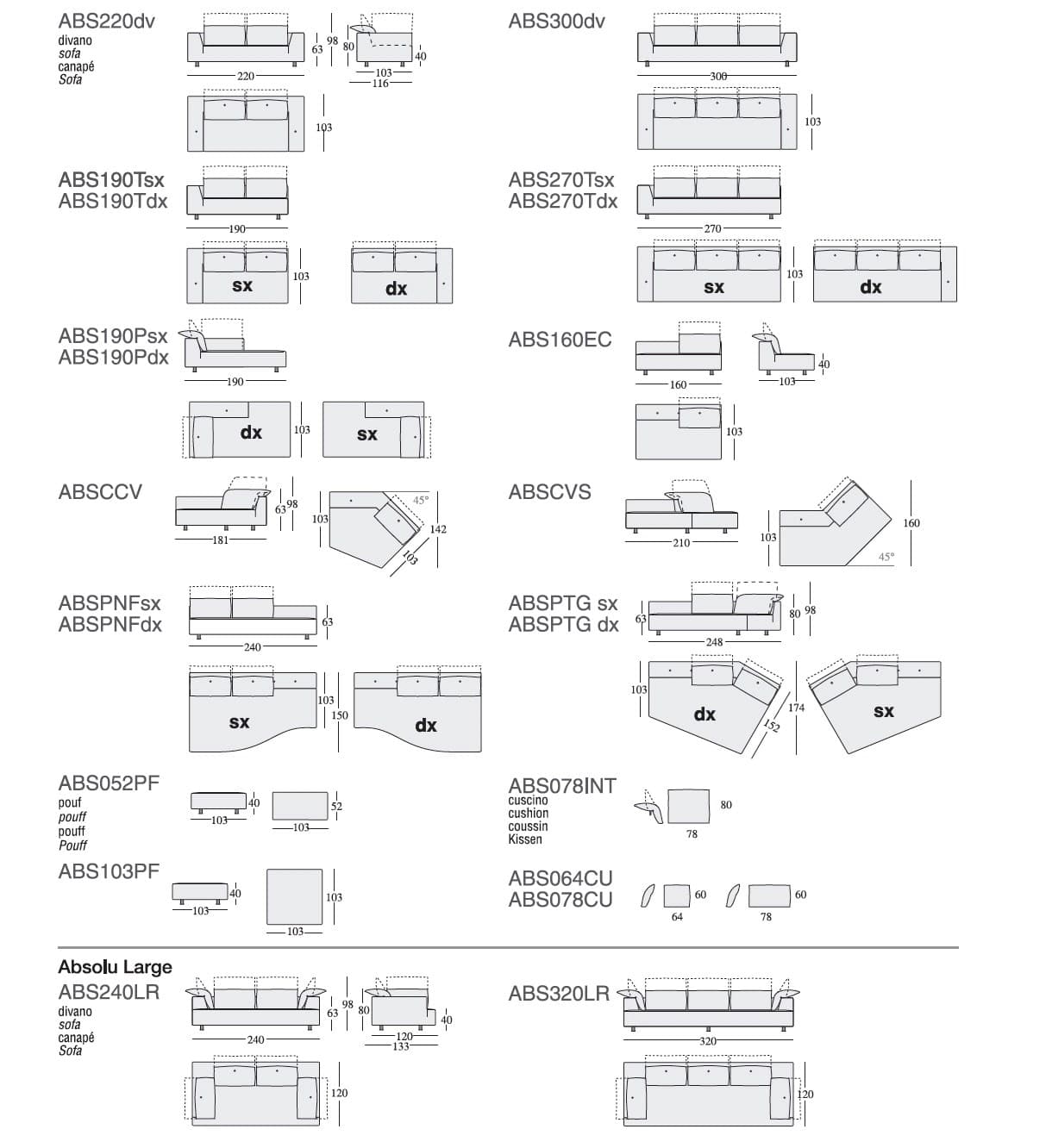 Edra
ABSOLU
Sofa — 11