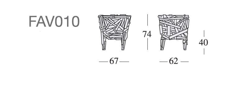 Edra
FAVELA
Armchair — 7