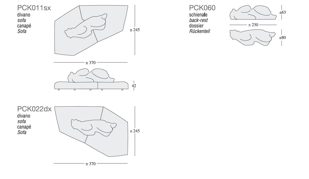 Edra
PACK
Sofa — 16