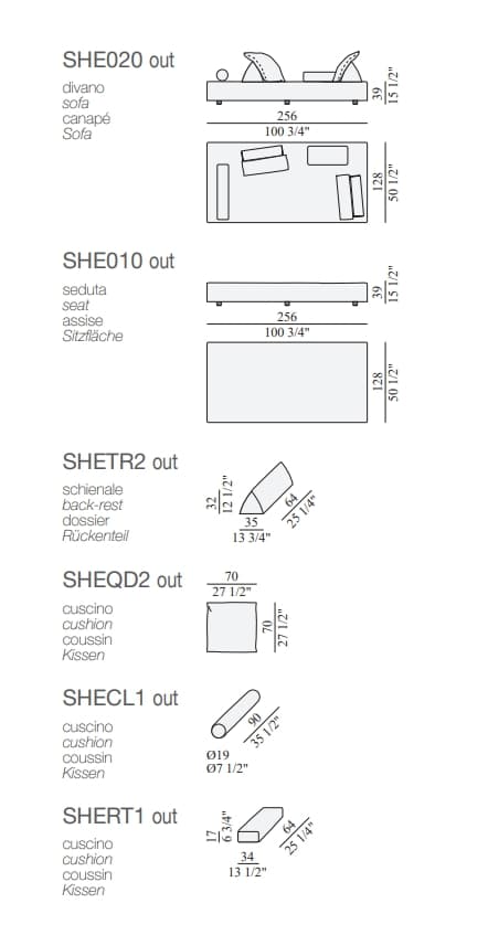 Edra
SHERAZADE
Sofa — 8