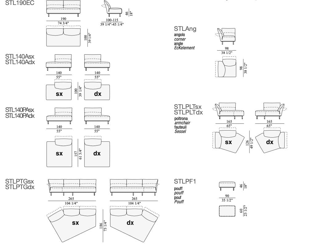 Edra
STANDALTO
Sofa — 21