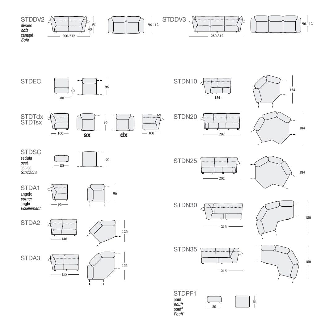 Edra
STANDARD
Sofa — 21