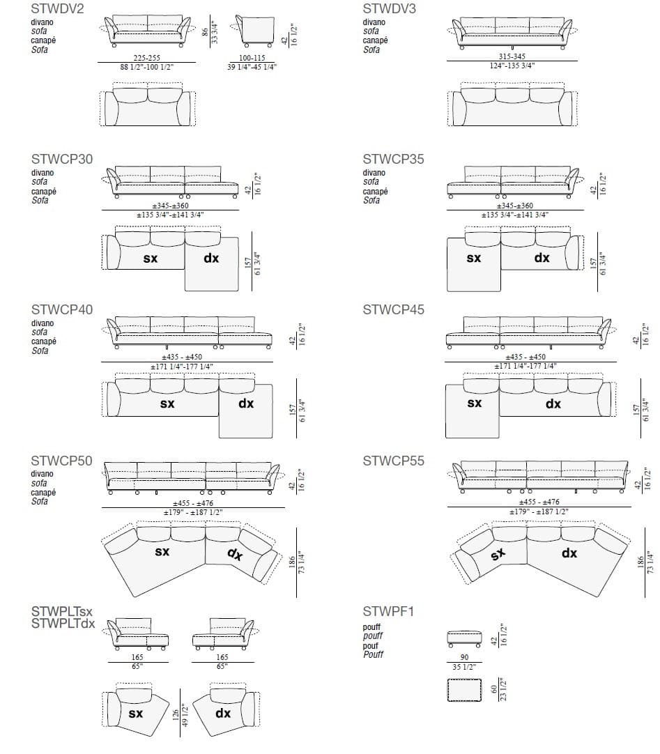 Edra
STANDWAY
Sofa — 12