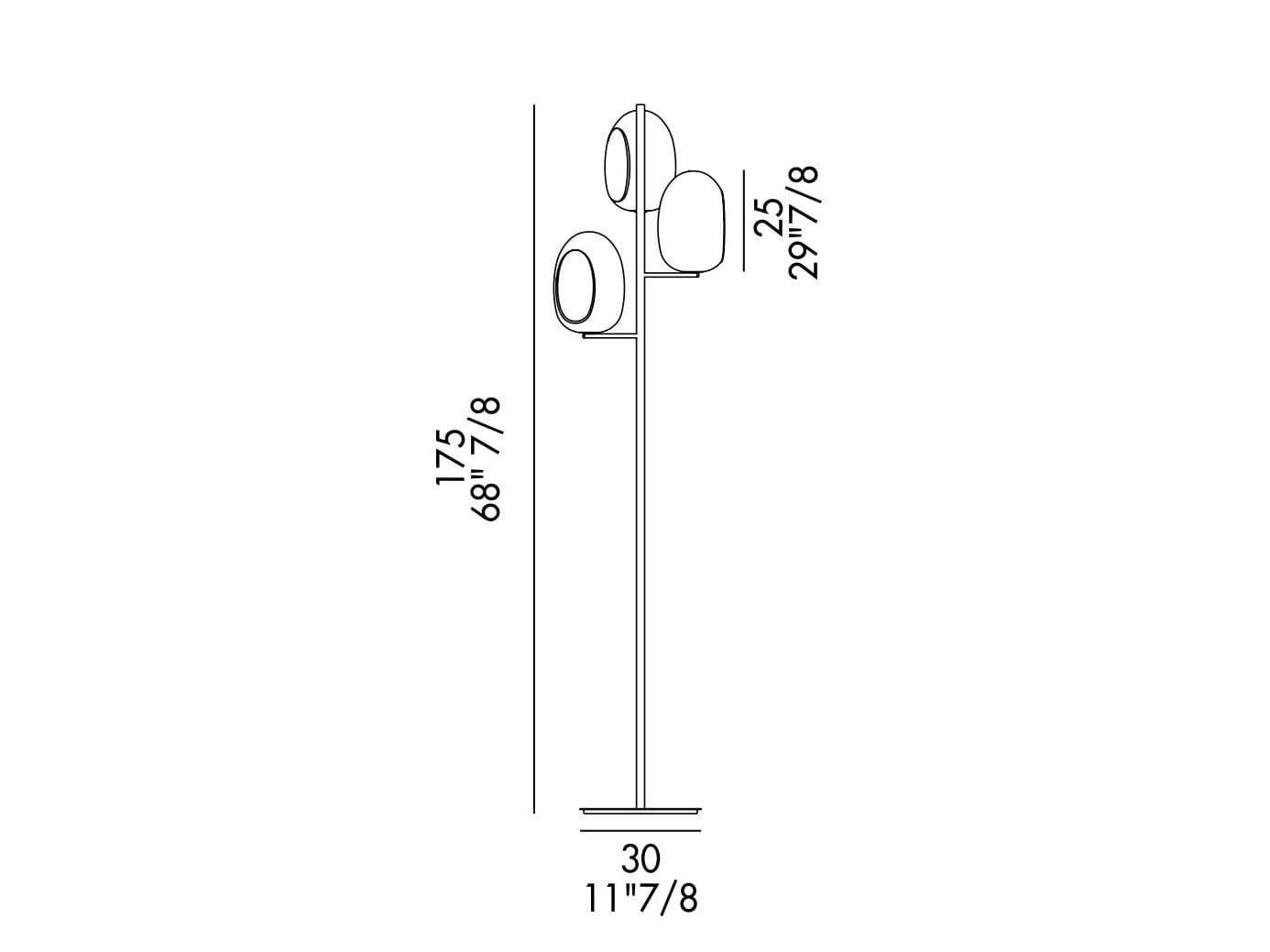 EFORMA
FOS
Glass floor lamp — 3
