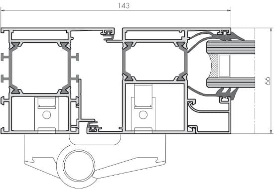 EKU
EKU® 66 TT
Aluminium window — 7