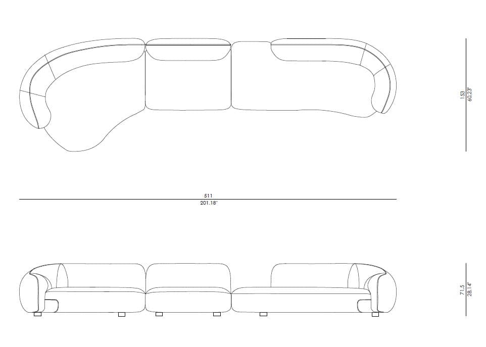 ENNE
FUSION
Fabric sofa — 9